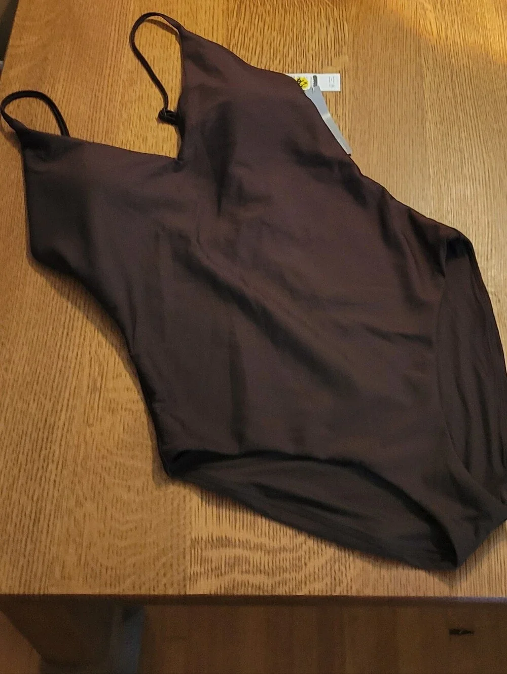 J. Crew Lana One-piece Classic Sculpt swimsuit - Inky Espresso
